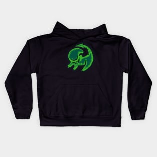 Alien king Kids Hoodie